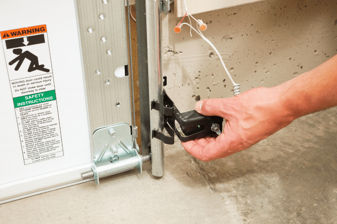 misaligned sensor garage door Westchester County