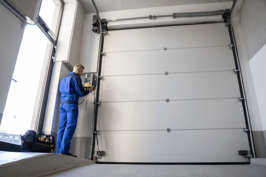 lubricating garage parts