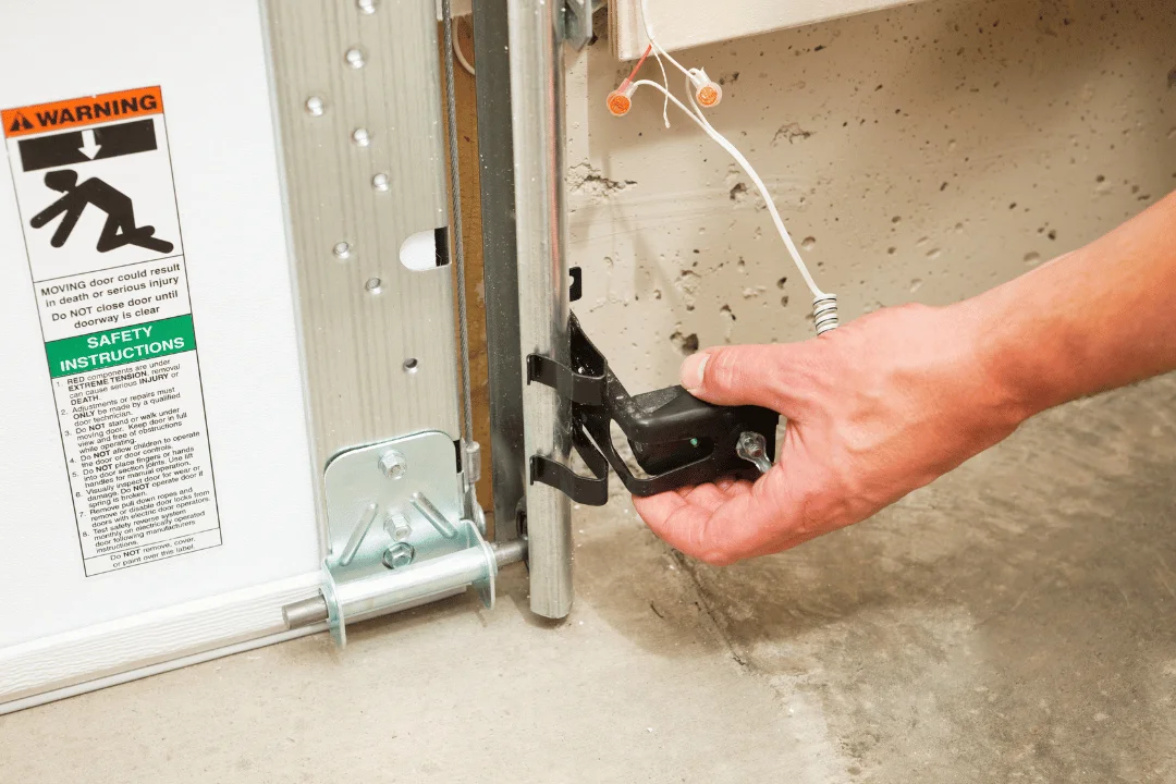 misaligned sensor garage door Westchester County